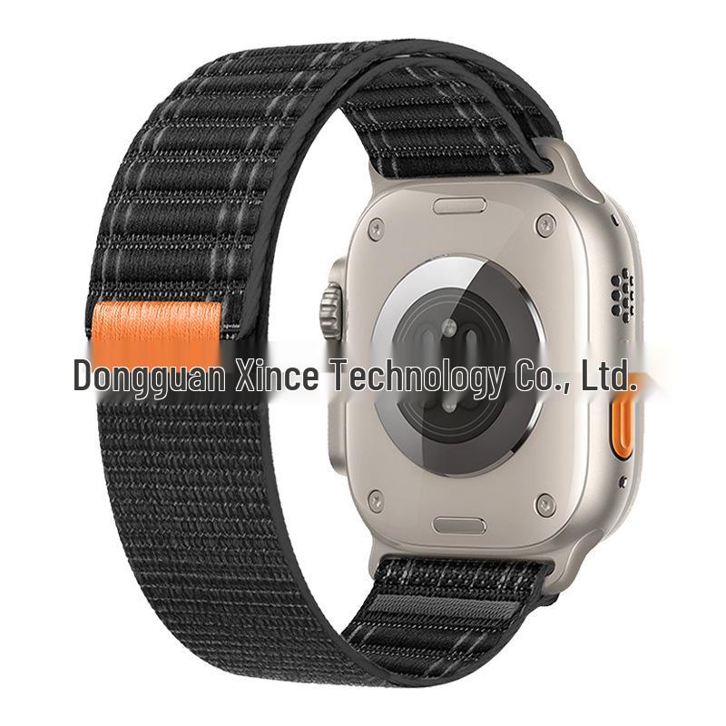 Compatible Wave Pattern Nylon Band for Apple Watch Ultra Series 10/9