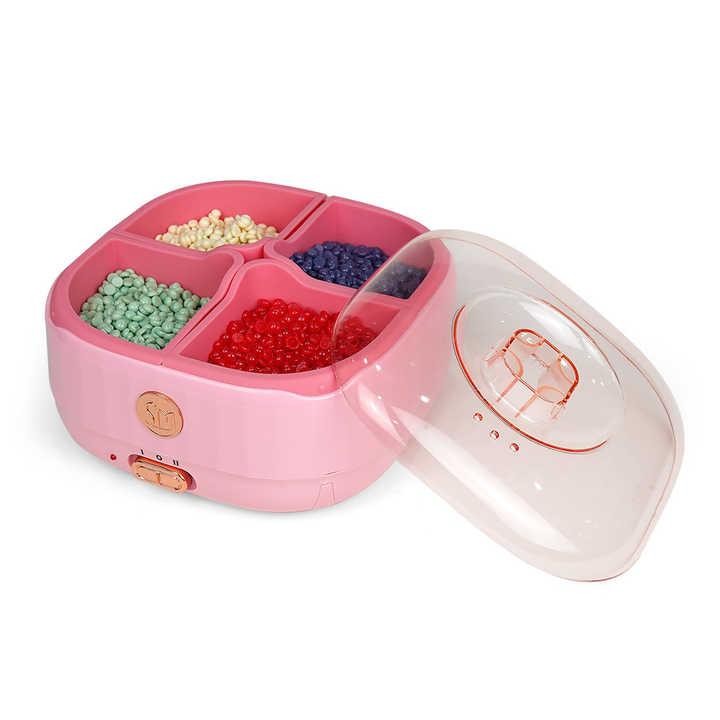 

600 мл нагреватель для парафина с 4 чашами, силиконовая чаша, нагреватель для восковых бобов, воск для удаления волос на руках и ногах, увлажняющий и увлажняющий