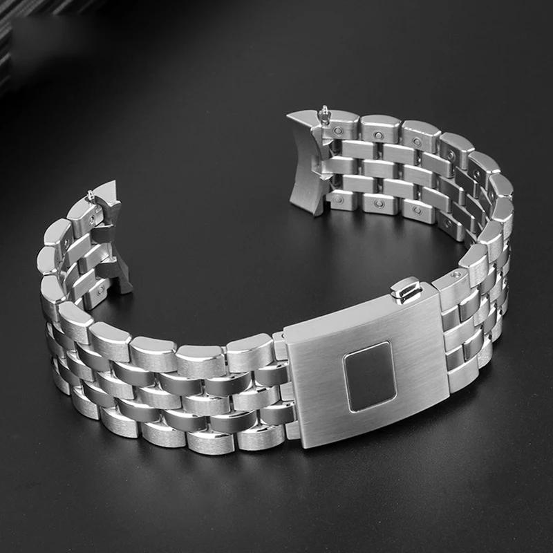 Pro IWC Řemínek k hodinkám Pilot IW377714 IW377717 IW377710 Malý princ Mark 17 18 Přesný nerezový řetízek k hodinkám 20mm 21mm