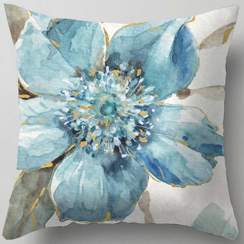 Home Decor Floral Patterns: Cherish Every Moment Pillow Covers Pattern Cushion Cover Suitable for Sofa Bedroom Car Pillow Cover