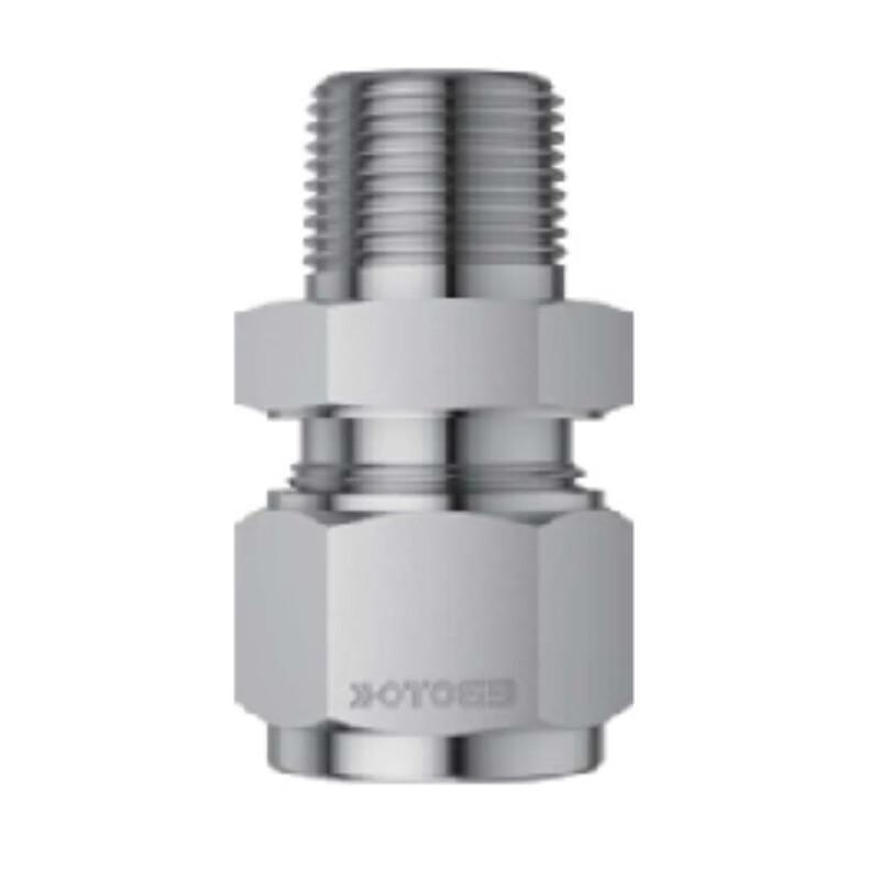 GBO-LOK SUS316 NPT Male Straight Connector