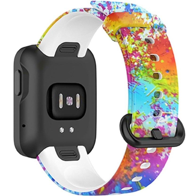 Silicone Strap for Xiaomi Redmi Watch 2 Lite, Colorful Paint