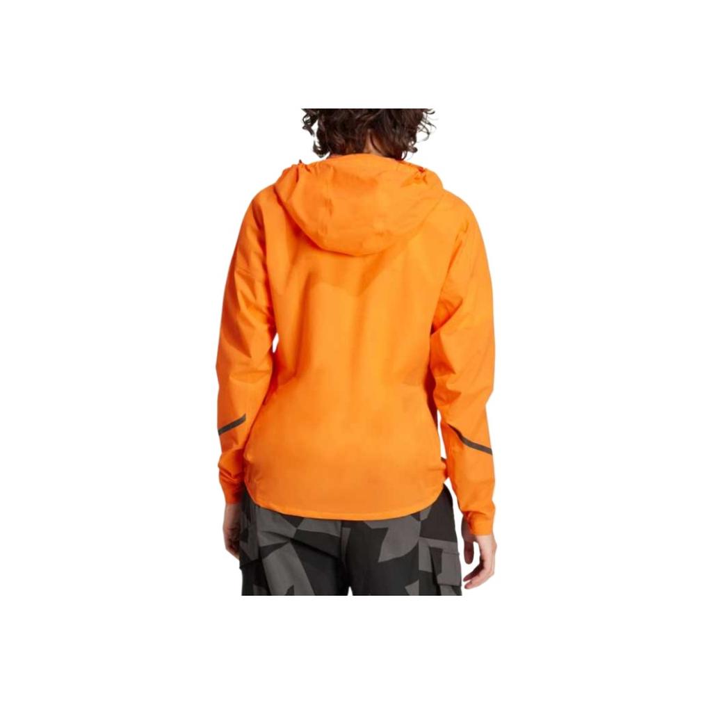 Adidas Fashionable Soft Comfortable Versatile Outdoor Hiking Moisture-Wicking Jacket Women Jacket Half-Impact-Orange KA5870