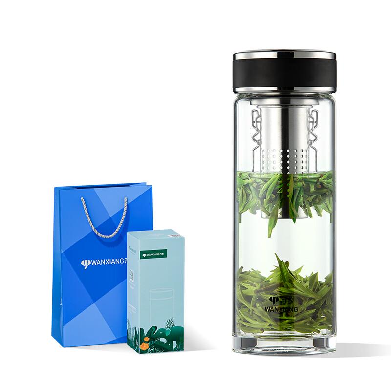 Wanyou U53G Portable Glass Tea Infuser Bottle