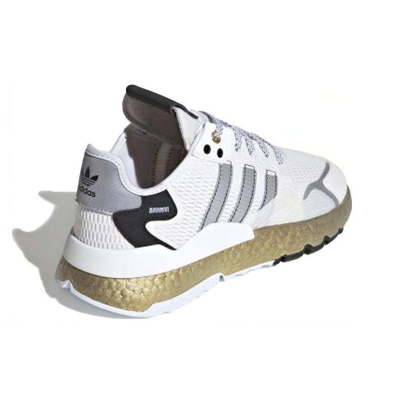 adidas Nite Jogger White Gold Metallic Sneakers FW6147