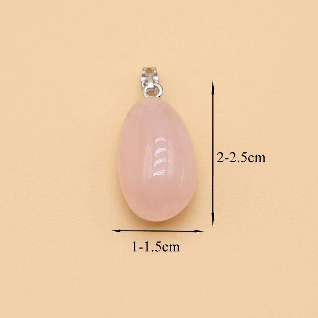 5 st, Böhmisk Reiki Healing Kristallhänge, Unik Energi Natursten Agat Ädelsten Berlocker för DIY Halsband Nyckelringstillbehör Hantverk Gåvor