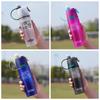 Cool Down Summer Spray Water Cup 600ml Sports Plastic Bottle Spray Water Bottle  Summer