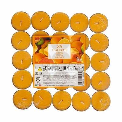 PriceÂ´s Candles Petali Citrus Tea Lights (Pack of 25)