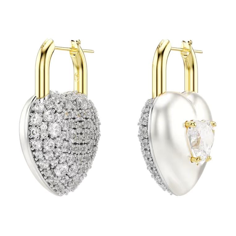 Swarovski Idyllia Cubic Zirconia Earrings Women's White 5737297