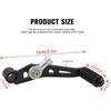 Gear Shift Lever Shifter Foot Pedal Motorcycle Accessories Replacement for Yamaha TENERE 700 Tenere700 2021 2022 2023 2024(Black)