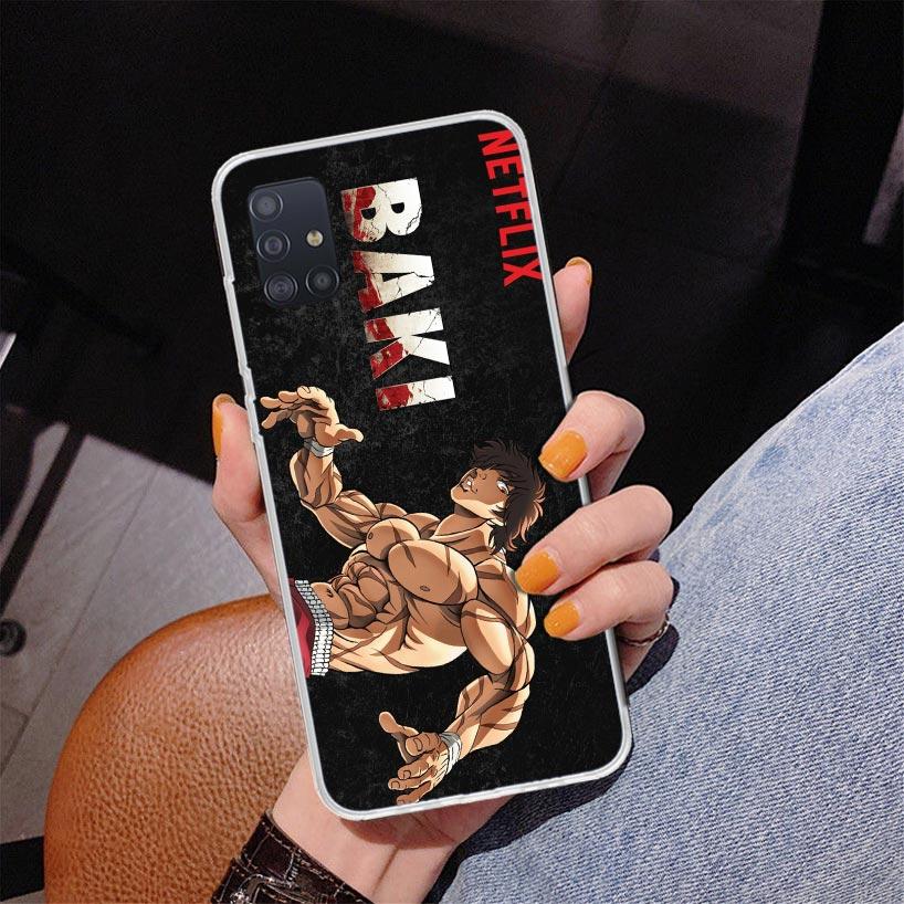 Baki the Grappler Original Anime Phone Case For Samsung Galaxy A52 A32 A22 A12 A51 A31 A50S A30S A20S A10S Note 20 Ultra 10 Plus