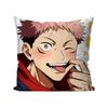 Itadori Yuji Animation Jujutsu Kaisen Pillow Case Square Pillow Bedroom Sofa Leisure ComfortCarLiving Room Home Decoration 40X40