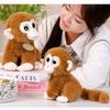 Adorable Plush Golden Monkey Stuffed Animal Soft Toy For Kids Birthday Gift