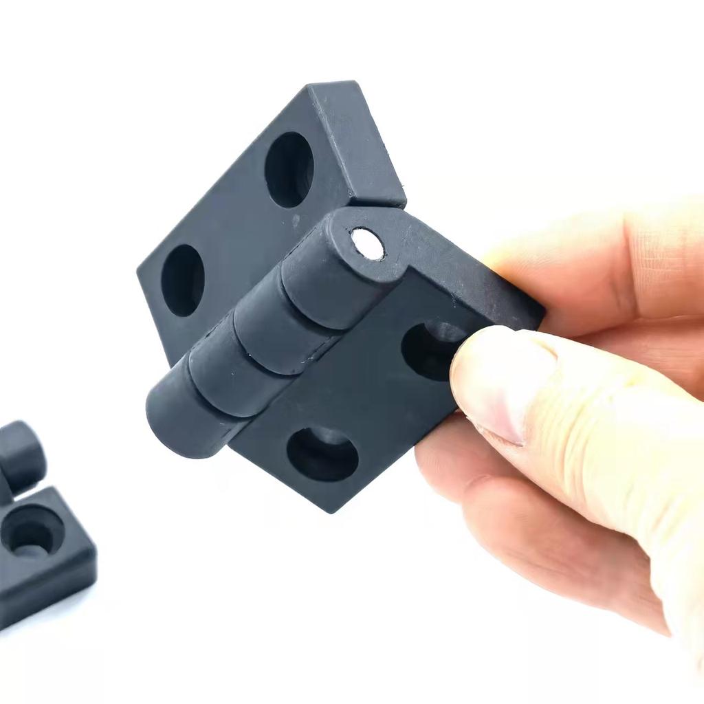 High Quality Folding Door Hinge Industry Strong Black Nylon Plastic