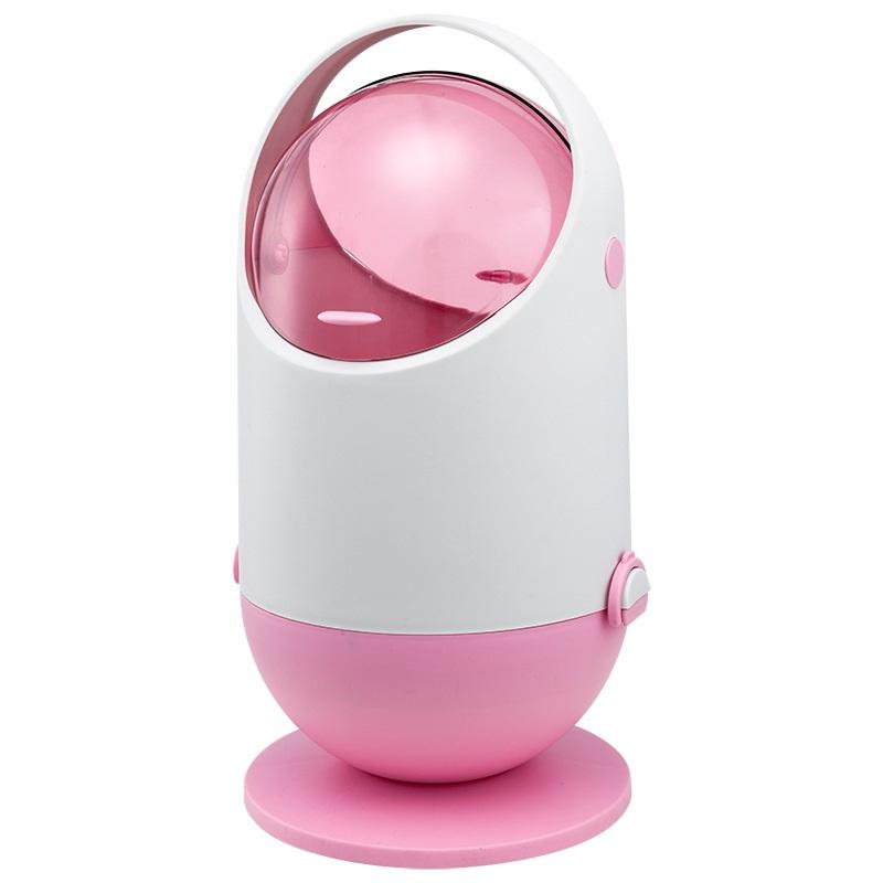 Household Light Luxury Creative Bathroom Kitchen Covered Garbage Bin Living Room Sanitary Paper Towel Toilet Storage Basket