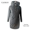Gasman 2021 Thcik fashion Brand down Parka Dámská zimní bunda dámské kabáty s kapucí Dámské teplé svrchní oblečení vysoce kvalitní vintage 210