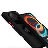 Silicone case for Xiaomi Redmi A3, with camera protection, transparent/black