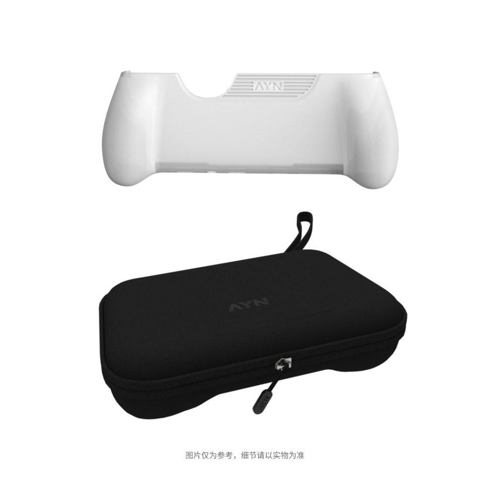 AYN THOR Dual Screen Flip Up Handheld Device Gaming Accessories Protective Case Storage Bag Lanyard Soft Bag For AYN THOR Custom