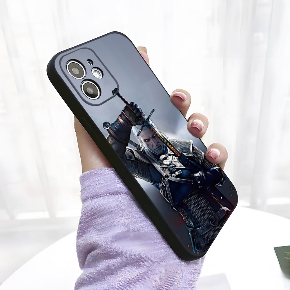 The W-Witcher Phone Case For IPhone 17 Pro Max 15 Pro 16 14 Plus 12 13 Mini 11 Pro Shockproof Soft Cover