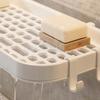 Water Drainage Bathroom Storage Rack Mesh Counter Organizer Universal Faucet Storage Shelf  Kitchen