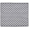 Sink Mat Rubber Gray Grid Insert Pad 33x28 cm