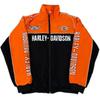 Herren Damen Retro Motorradjacke Baumwolle Gepolstert Winddicht Sportmantel Reiten Wandern Camping Outdoor