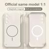 Frameless Magnetic Case For Samsung Galaxy A56 A16 A55 A15 A35 A05 A54 A34 A24 A14 A04 A04S A04E For Magsafe Hard PC Back Cover