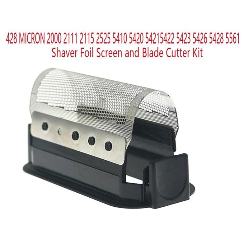 LITE-Shaver Foil Screen For Braun 428 Micrometre 2000 2111 2115 2525 5410 5420 54215422 5423 5426 5428 5561 Spare Parts Parts