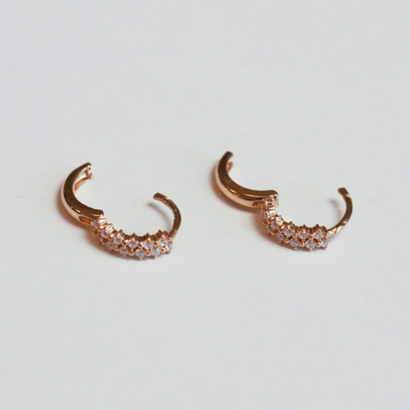 Less Is More 14K Gold Towo Earring