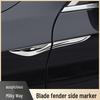 Geely Galaxy L6/L7/E8 Fender Blade Metal Side Badge Decorative Sticker