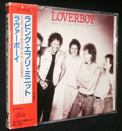 CD LOVERBOY - Lovin' Every Minute Of It 328P97 Epic 1985 Japan Rock Used