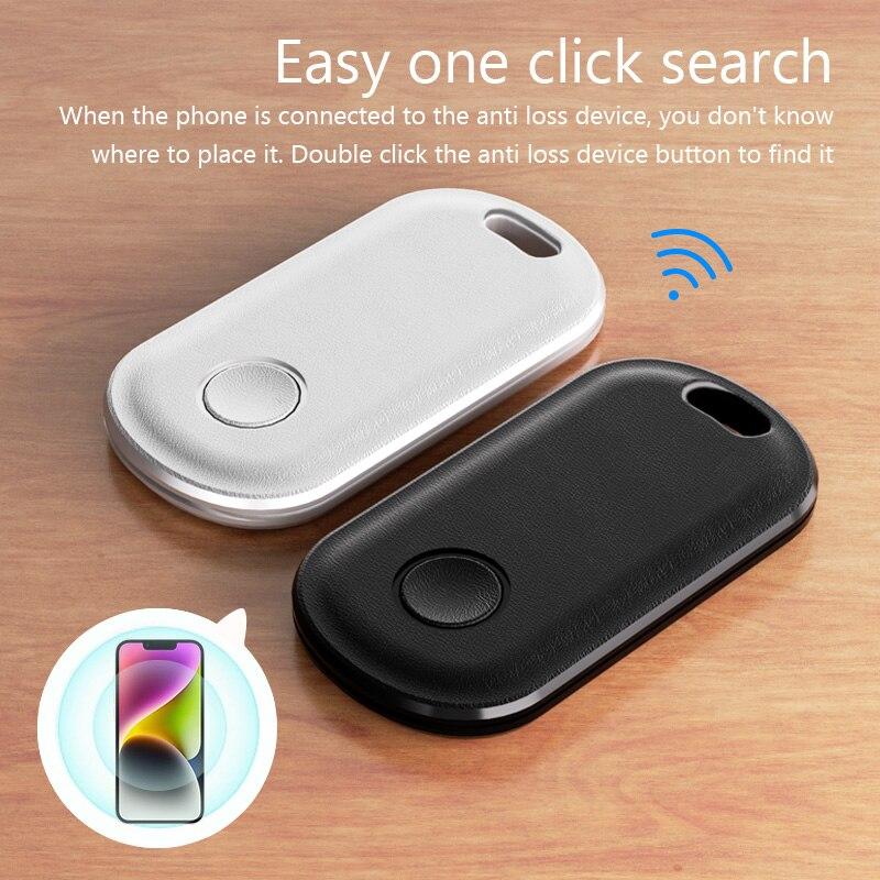 Smart Bluetooth GPS Tracker Works with Apple Find My APP ITag Anti Lost Reminder Device MFI Rated Locator Keys Pet Kids Finder