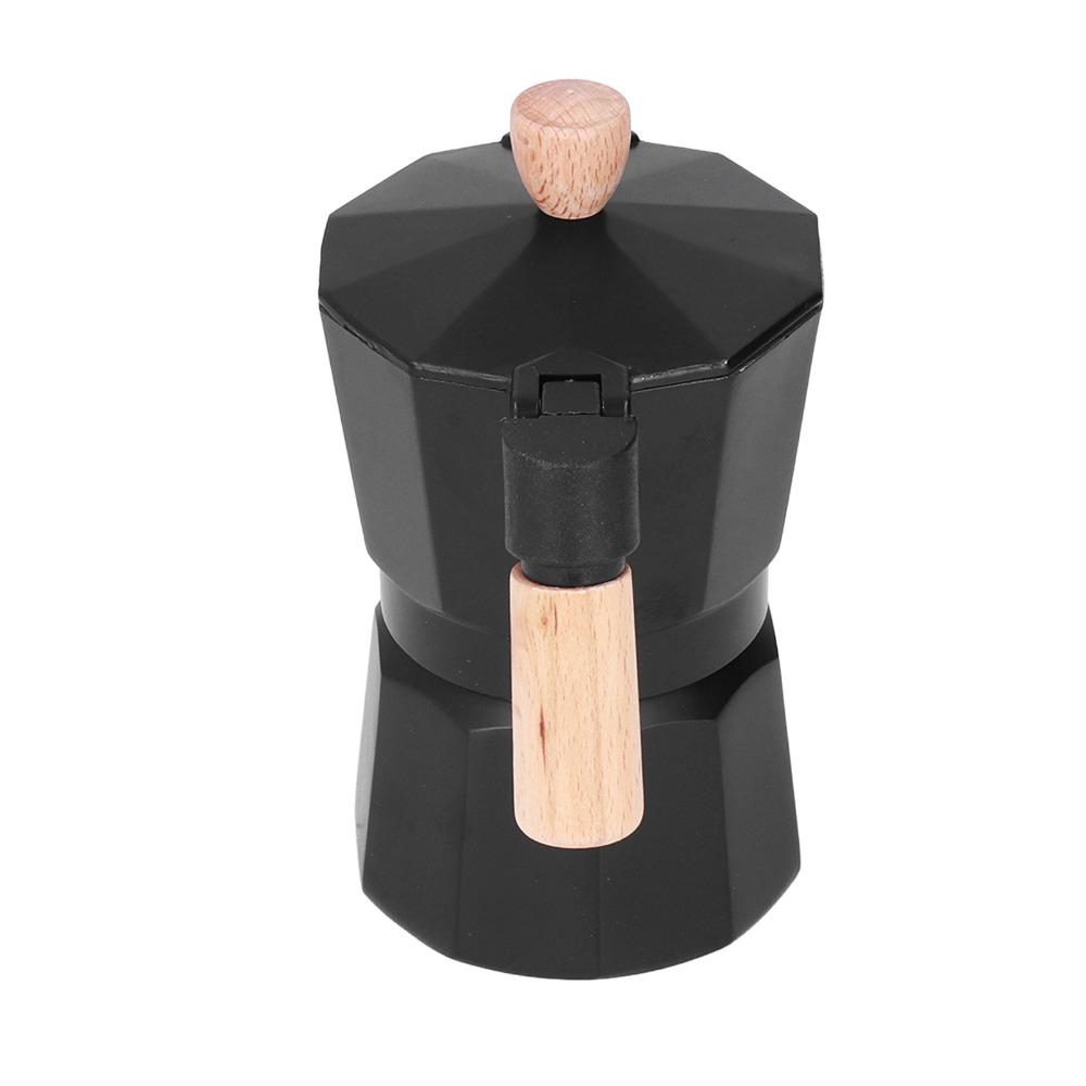 Octagonal Design Hand Brewed Coffee Pot 3 Cups Capacity Espresso Maker Coffee Maker  Home Kitchen