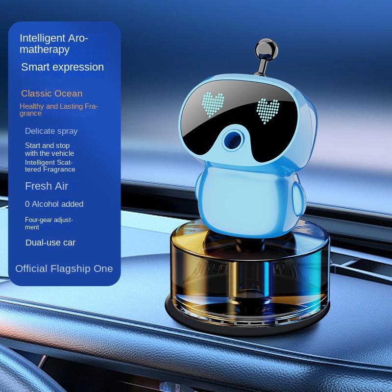 Intelligent Car Fragrance Diffuser Air Humidifier Aromatherapy Machine Indoor Air Fragrance House Gift Car Perfume Holder