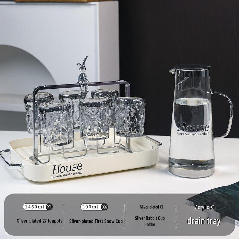 Qwei Stylish Heat-Resistant Glass Drinkware Set
