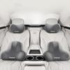 Memory Foam Auto Nackenkissen Kissen Fahrzeug Kopfkissen Sitz Kopfstütze Lendenwirbelstütze für Auto Auto Lendenkissen