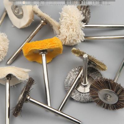 Electric Grinder T-Type Steel Wire Brush for Polishing and Cleaning.