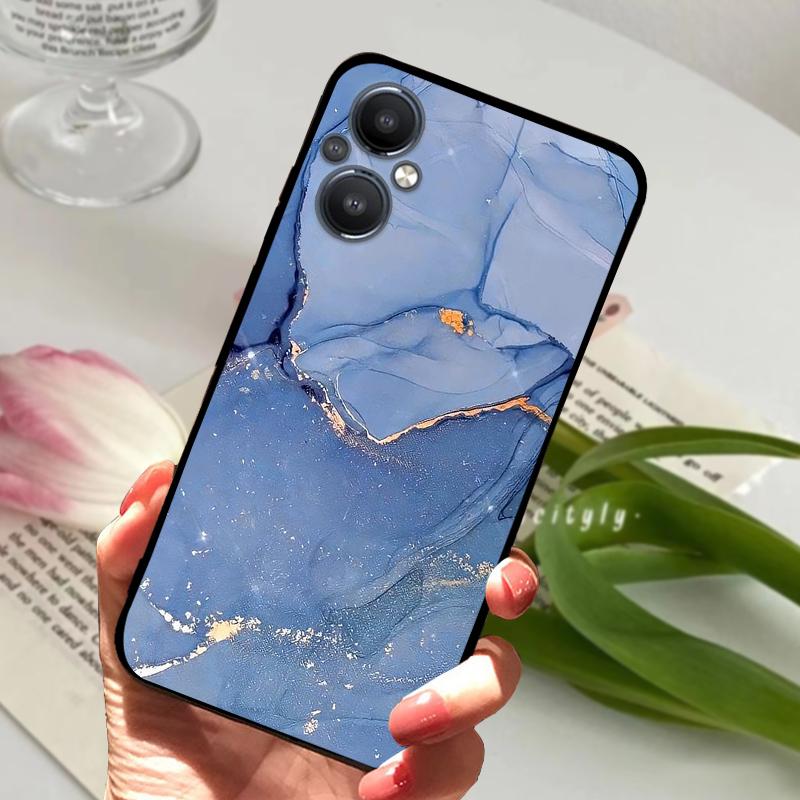 For Oppo F21 Pro 5G Case F21s Pro CPH2341 Silicone TPU Phone Cover For Oppo F 21 Pro 4G CPH2363 Fashion Shockproof Bumper Fundas