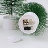 3Pcs LED Christmas Tree Eye-catching Durable Colorful Luminous Christmas Tree Ornament for Home Festive Decoration