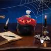 Witches Cauldron Outdoor Halloween Desktop Decorations Decorative Desktop Ornament For Garden Window Sill Photo Booth Dining