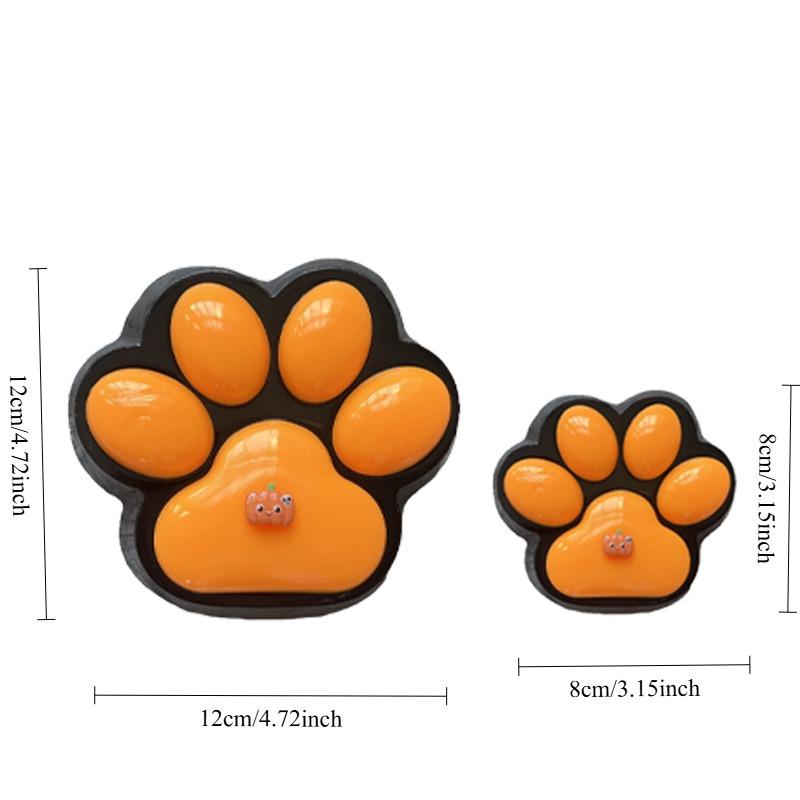 Quetschbare Katzenpfote Stressabbau Spielzeug Weiches Gelee Gefühl Quetschspielzeug Gadget für Kinder & Erwachsene Weihnachten Angstlösende Geschenke Quetschspielzeug