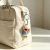 Backpack Charm Accessory Cartoon Football Player Keychain Pendant Big Mouth Man Handbag Hanging Decoration Charm Bag Decorative Accessory,
