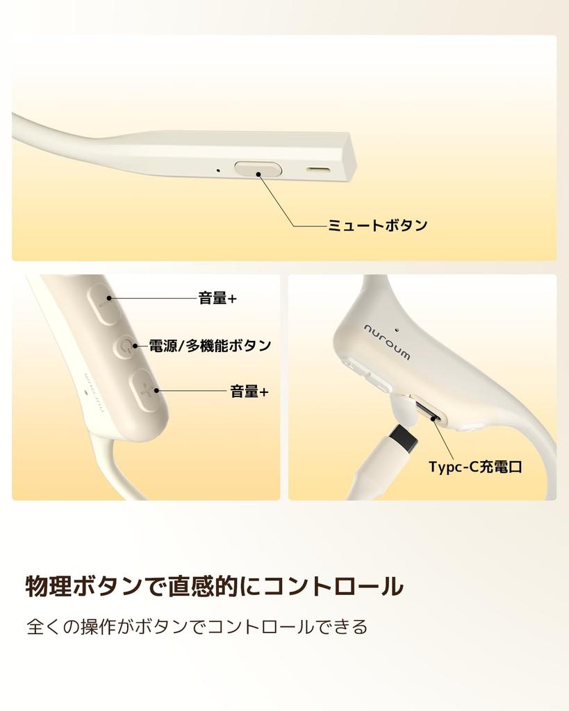 Nuroum OpenEar Pro Wireless Business with Charging Headphones for Clear Perfect for Telework and Web Certified by Technical Standards Approval