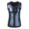 Odprowadzająca pot zapinana na zamek kamizelka modelująca sylwetkę brzucha dla mężczyzn