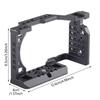 Aluminum Camera Cage Camera Frame Housing Case For A6400 A6300 A6100 Cameras Protector Quickly Switched