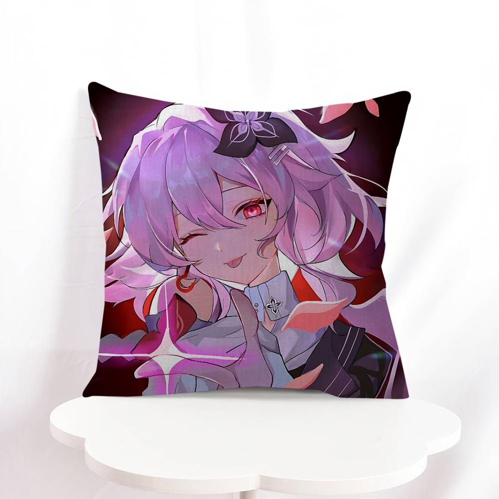 Evernight Pillow Covers Cartoon Sofa Decorative Home Double-sided Printing Short Plush Cute Cushion Cover