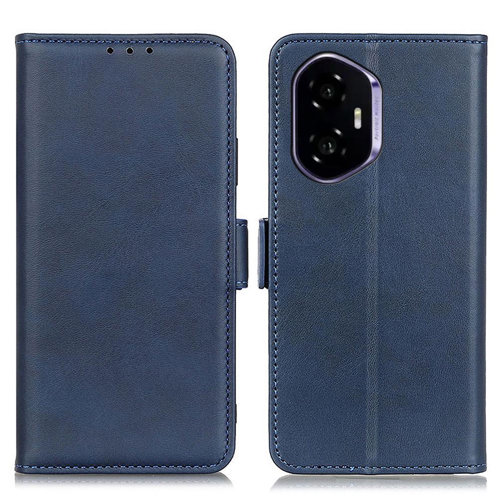 For Honor 400 Case Stand Cowhide Texture PU Leather Phone Cover