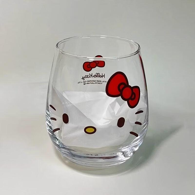 ZISIZ Chiikawa Cute Cat Glass Milk Cup