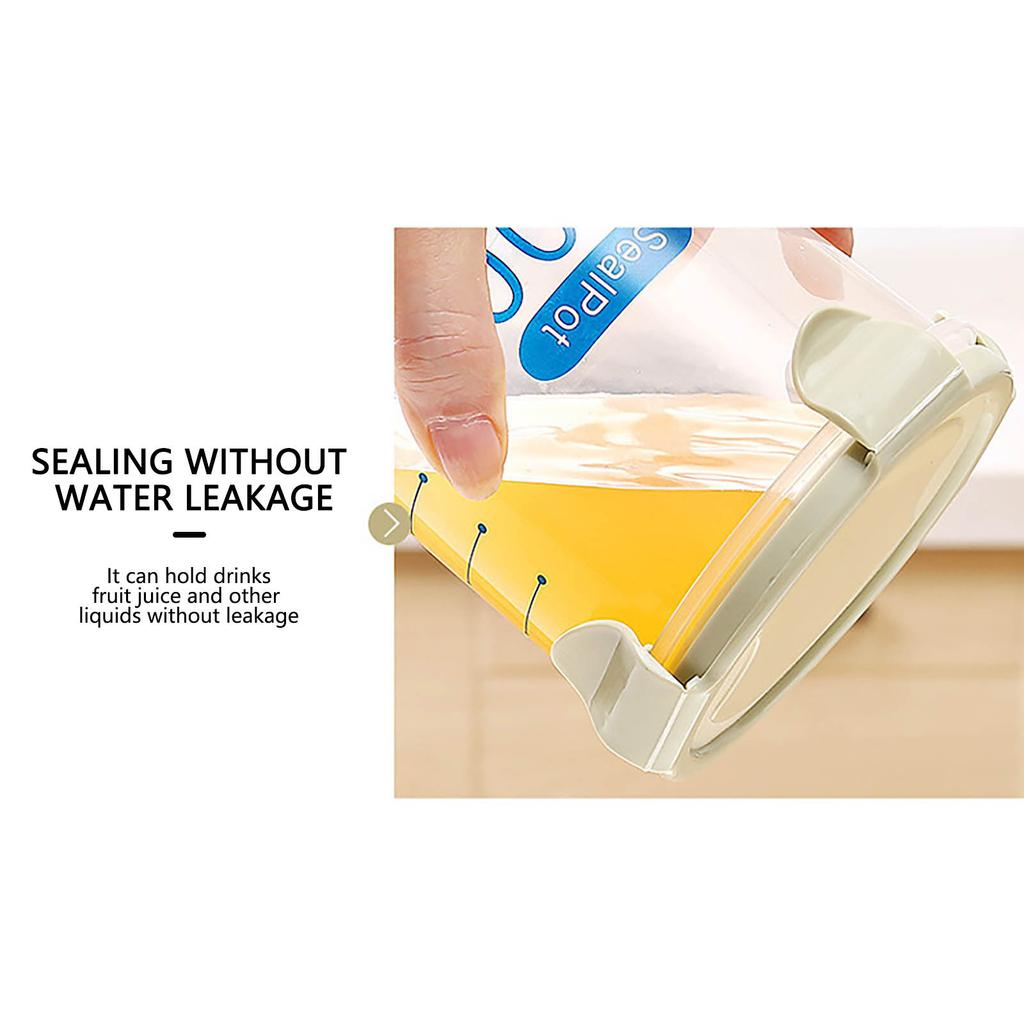 Food Storage Containers, Kitchen Storage Box Sealing Food Preservation Plastic Fresh Pot Container For Kitchen