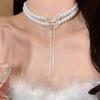 Hollowed-out Butterfly Multi-layer Tassel Pendant Necklace for Women, A Niche Style Layered Choker Chain for Wearing Together